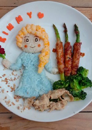 รูปของ ผัดบร็อคโคลี่หมูสไลด์ [เมนูเด็ก]