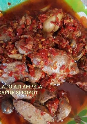 Foto resep Balado ati ampela