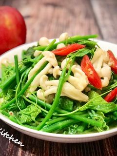 炒龍鬚菜 / 家常菜 的食譜成品照片
