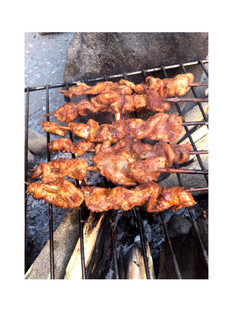 A picture of Chicken Suya.