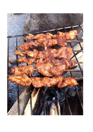 A picture of Chicken Suya.