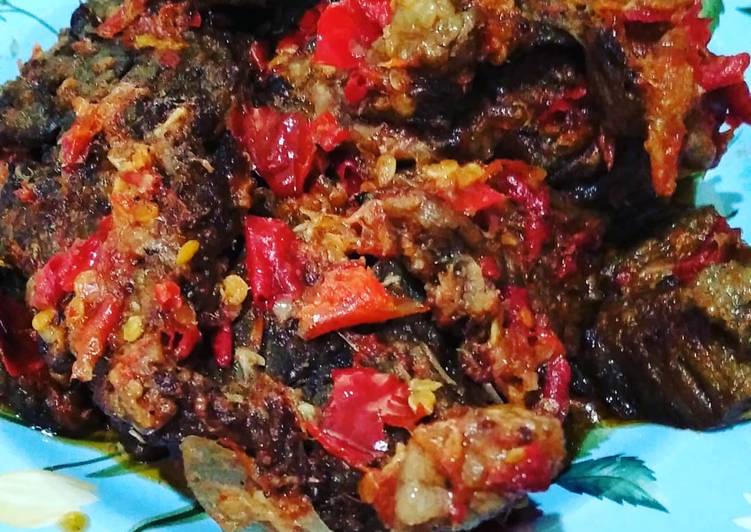 Resep Unik Dendeng Balado Mantul Banget