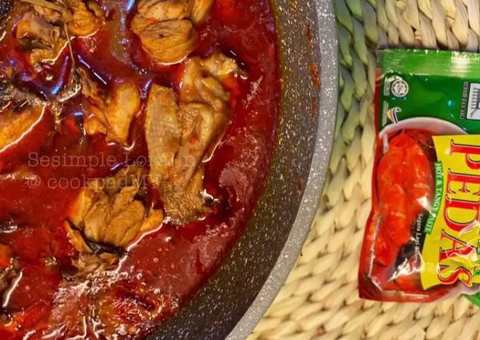 Resipi Asam Pedas Ayam Berempah Berhalba Oleh Sesimple Loralin Cookpad