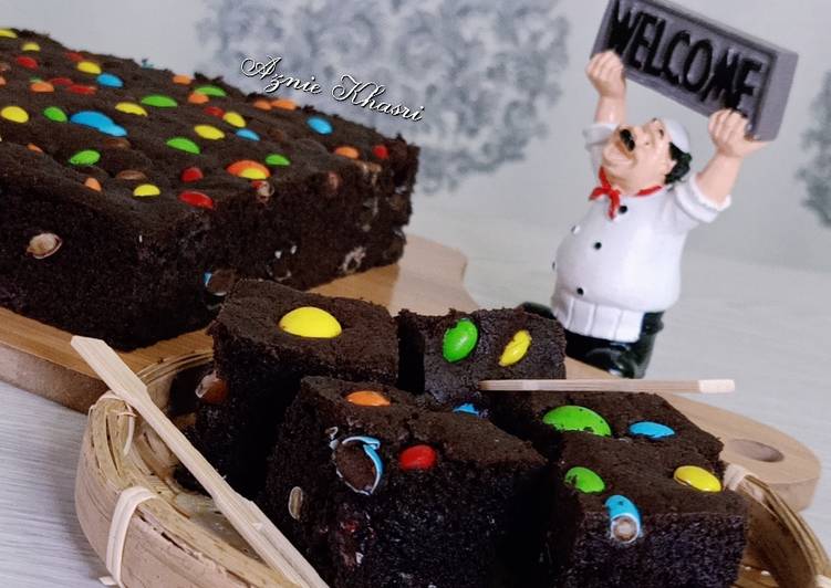 💕m&amp;m coklat brownies #syedmunawwar💕