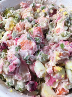 A picture of Russian Salad (My Way).