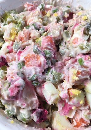 A picture of Russian Salad (My Way).