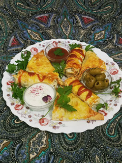 عکسی از دستور سمبوسه سیب زمینی
