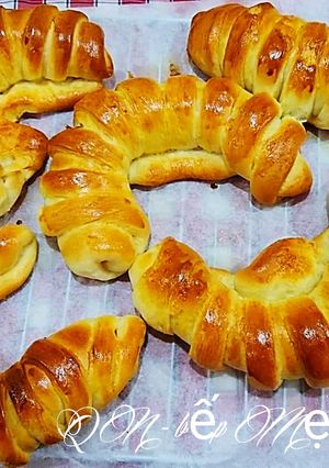 Hình của món Bánh mì nhân mặn.