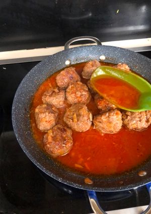 Una foto de Albóndigas de Res