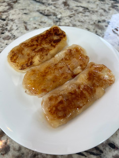 Una foto de Apple pie saludable