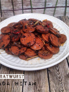Foto resep Bratwurst lada hitam
