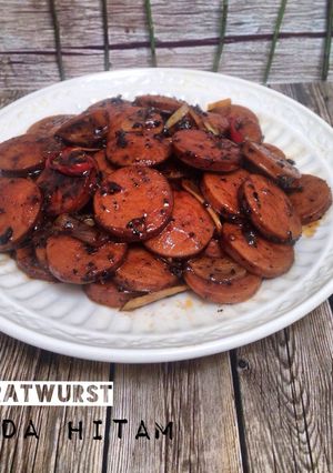 Foto resep Bratwurst lada hitam