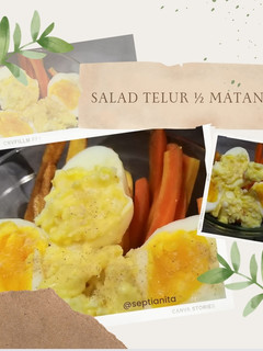 Foto resep Salad Telur Setengah Matang