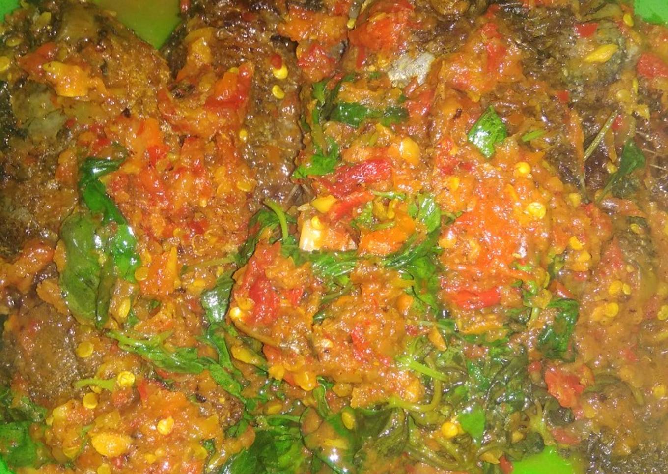 Ikan Mujaer Rica-rica