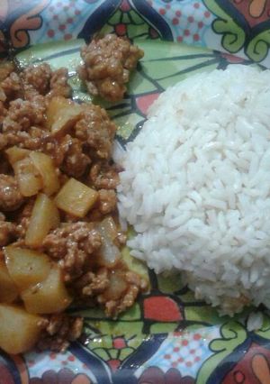 Una foto de Picadillo de Res
