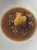 Coja o morcillo en su salsa