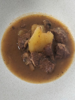 Una foto de Coja o morcillo en su salsa