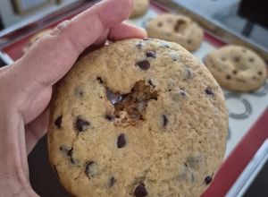 Una foto de Galletas chocochips con marshmallows