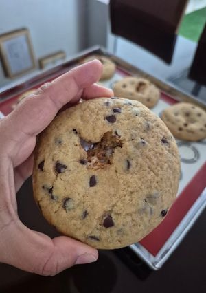 Una foto de Galletas chocochips con marshmallows