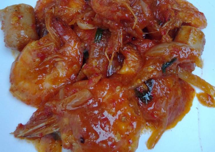 Bagaimana Membuat Udang saos asam manis yang Lezat Sekali