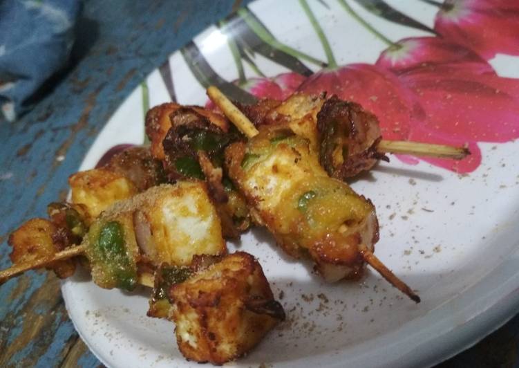 Grilled paneer starters