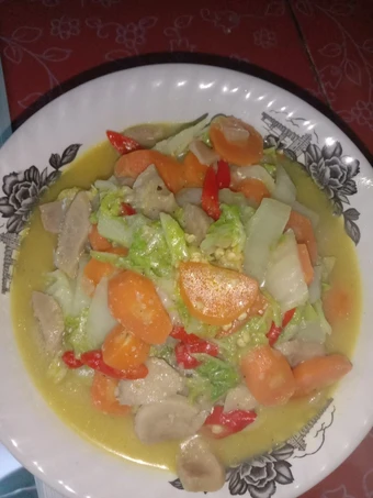 Langkah Mudah untuk Menyiapkan Resep Capcay sawi putih,wortel dan bakso yang Sempurna Anti Ribet, Uenak Banget