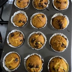 A picture of Chocolate chip muffin.