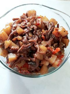 Foto resep Usus Kecap Pedas