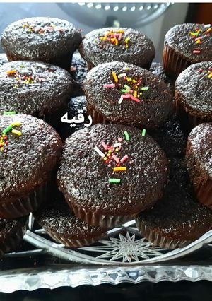 عکسی از دستور کاپ کیک شکلاتی بینهایت خوشمزه