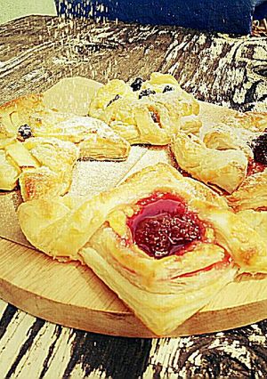 Hình của món Vỏ bánh ngàn lớp.