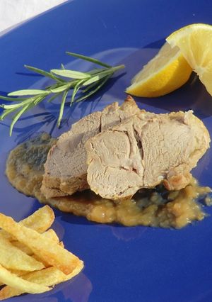 Rozmaringos sertéssült recept fotója