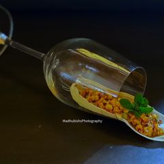 A picture of Tandoori Corn Chaat.