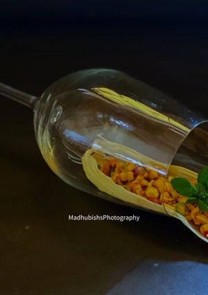 A picture of Tandoori Corn Chaat.