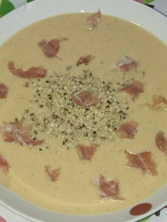 Una foto de Gazpacho de calabacín