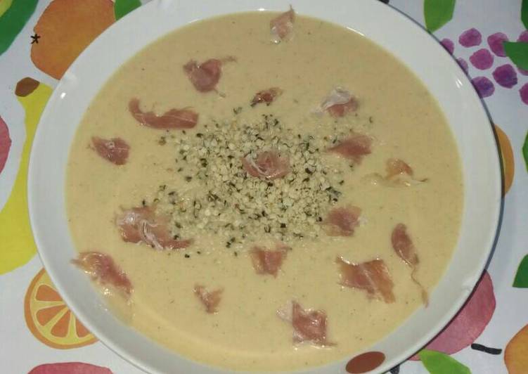 Gazpacho de calabacín