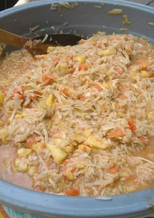 Foto resep Terasa seger klau di pndang hee.. rujak serut elaqory