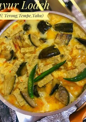 Foto resep Sayur Lodeh 3T (Terong, Tempe dan Tahu)