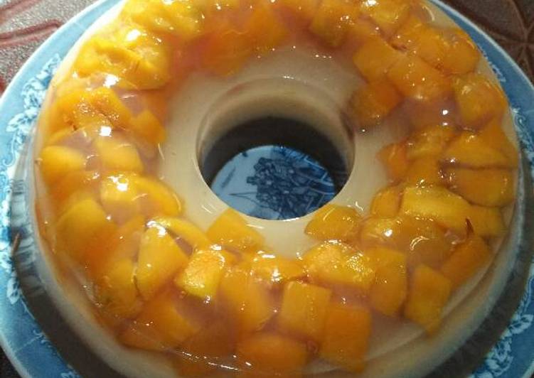 Bagaimana Menyiapkan Puding 3 Lapis, Lezat