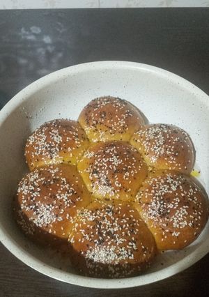 عکسی از دستور نون مغز دار لونه زنبوری