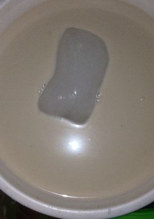 A picture of Creamy tiger nuts drink.