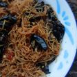 Bihun Goreng Pedas with Jamur Kuping