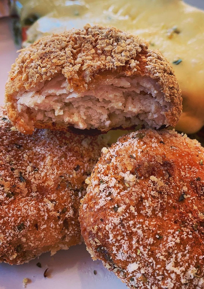 Una foto de Nuggets caseros
