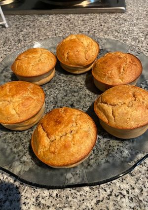 Una foto de Muffins de banana FIT