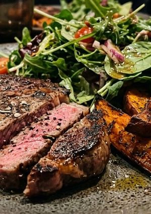 A picture of Steak & Sweet Potato.