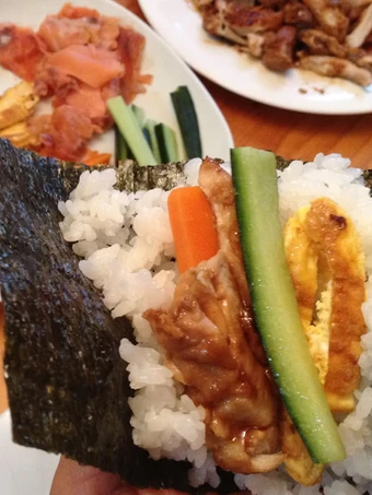 Simple Way Make Recipe Temaki-zushi that is  Makes Drooling, Really Delicious}