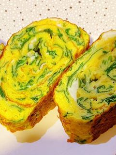 菠菜蛋捲 的食譜成品照片