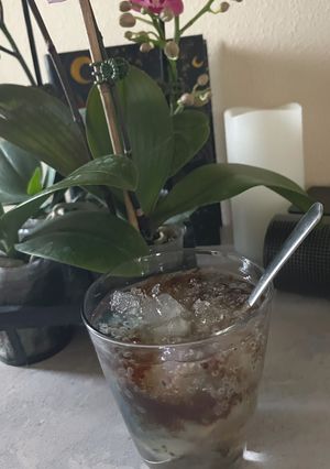 Hình của món Giải khát chè mủ trôm.
