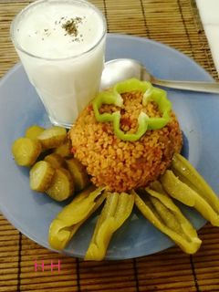 صورة لوصفة برغل بالبندورة (الطماطم)