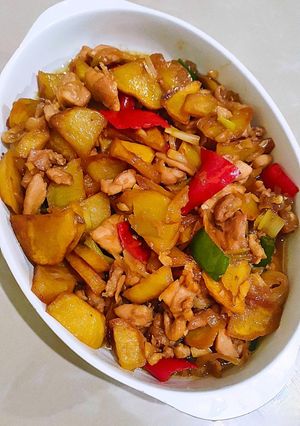Foto resep Ayam Kentang Teriyaki