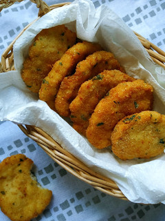 Una foto de Nuggets caseros